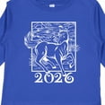 thumbnail image 4 of Inktastic 2026 Chinese New Year Horse Boys or Girls Long Sleeve Toddler T-Shirt, 4 of 5