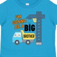 thumbnail image 4 of Inktastic Im Gonna Be a Big Brother Truck and Crane Boys Toddler T-Shirt, 4 of 5