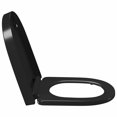 thumbnail image 4 of vidaXL Soft-close Toilet Seat with Quick-release Design Black, 4 of 5