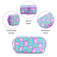 thumbnail image 5 of J World Doodle Pencil Case with Organizational Pockets and Handle Strap, Puffy Flower, 5 of 7