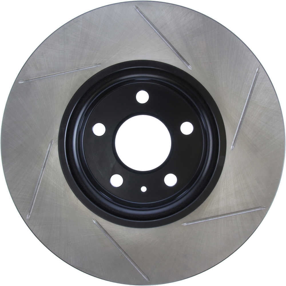 StopTech Slotted Sport Brake Rotor Fits select: 2011-2017 AUDI Q5, 2012-2016 AUDI A4
