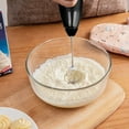 thumbnail image 3 of Milk Frother, USB Rechargeable, 3-Speed Adjustable, Handheld Electric Foam Maker with 2 Stainless Whisks, Egg Beater Mini Blender Drink Mixer for Coffee, Cappuccino, Latte, Hot Chocolate, Eggs Mix, 3 of 9