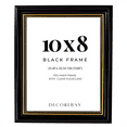 thumbnail image 1 of Decorebay Home 10x8 Inch (25x20 cm) Polymer Single Photo Display Black Frame, 1 of 9