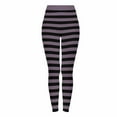 thumbnail image 4 of Felirenzacia Womens and Girls Leggings Striped No See Through Butt Lifting Compression Buttery Soft Tummy Control Halloween Yoga Pants for Gym Workout, 4 of 7