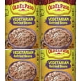 Old El Paso Vegetarian Refried Beans 16oz pack of 4