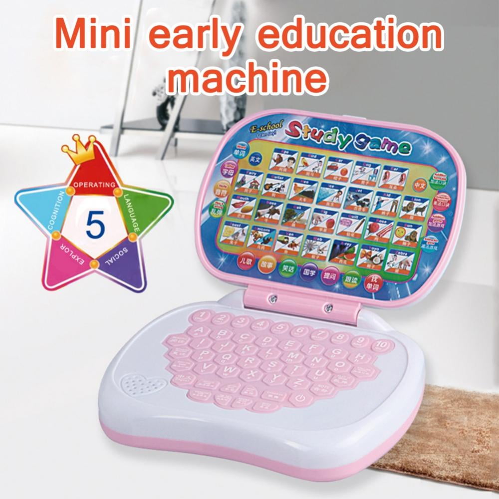 Baby Kids Preschool Educational Learning Study Toy Laptop Computer Games 