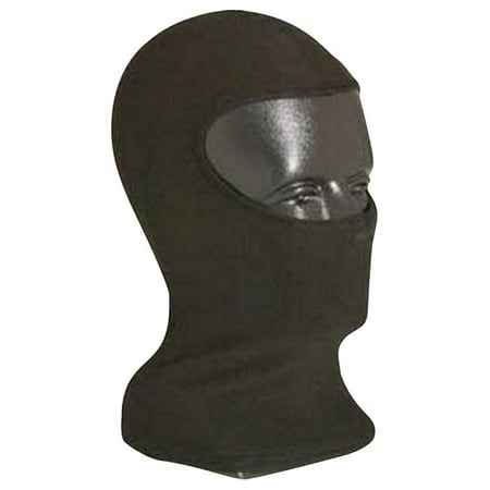 Maxit Unisex Elastic Full Face Covering Balaclava, Black