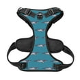 thumbnail image 5 of Lsque Cartoon Whale Dog Harness, No-Pull Pet Harness with 2 Leash Clips, Adjustable Soft Padded Dog Vest with Easy Control Handle for Large Dogs-Medium, 5 of 9