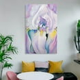thumbnail image 6 of Light of Iris (1924) by Georgia OKeeffe Painting Poster Canvas Wall Art Prints Poster Gifts Photo Picture Painting Posters Room Decor Home Decorative 12x18inch(30x45cm), 6 of 6
