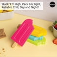thumbnail image 4 of Paquetes de hielo reutilizables Ice Pops para loncheras (juego de 4), 4 of 8