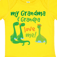 thumbnail image 4 of Inktastic Grandma Grandpa Love Me Dinosaurs Boys Baby Bodysuit, 4 of 5