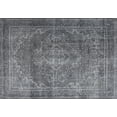 thumbnail image 1 of Ahgly Company Indoor Rectangle Traditional Silver Gray Persian Area Rugs, 5' x 8', 1 of 6
