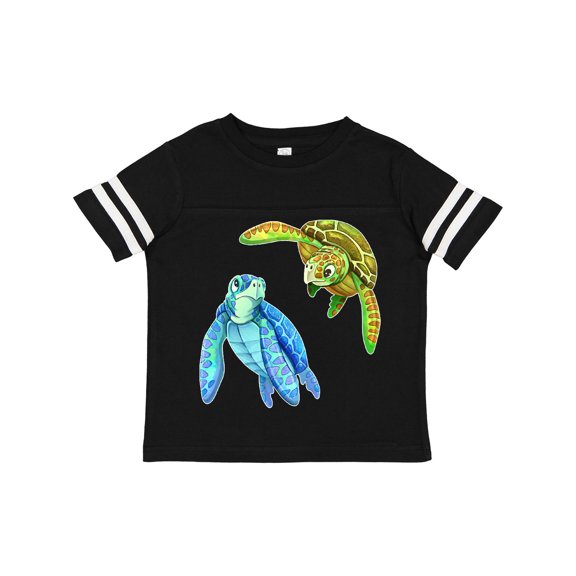 Inktastic Sea Turtles Swimming Together Boys or Girls Toddler T-Shirt