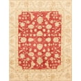thumbnail image 1 of Ahgly Company Machine Washable Indoor Rectangle Abstract Bright Orange Area Rugs, 2' x 5', 1 of 7