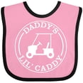 thumbnail image 3 of Inktastic Daddy's Lil Caddy Boys or Girls Baby Bib, 3 of 4