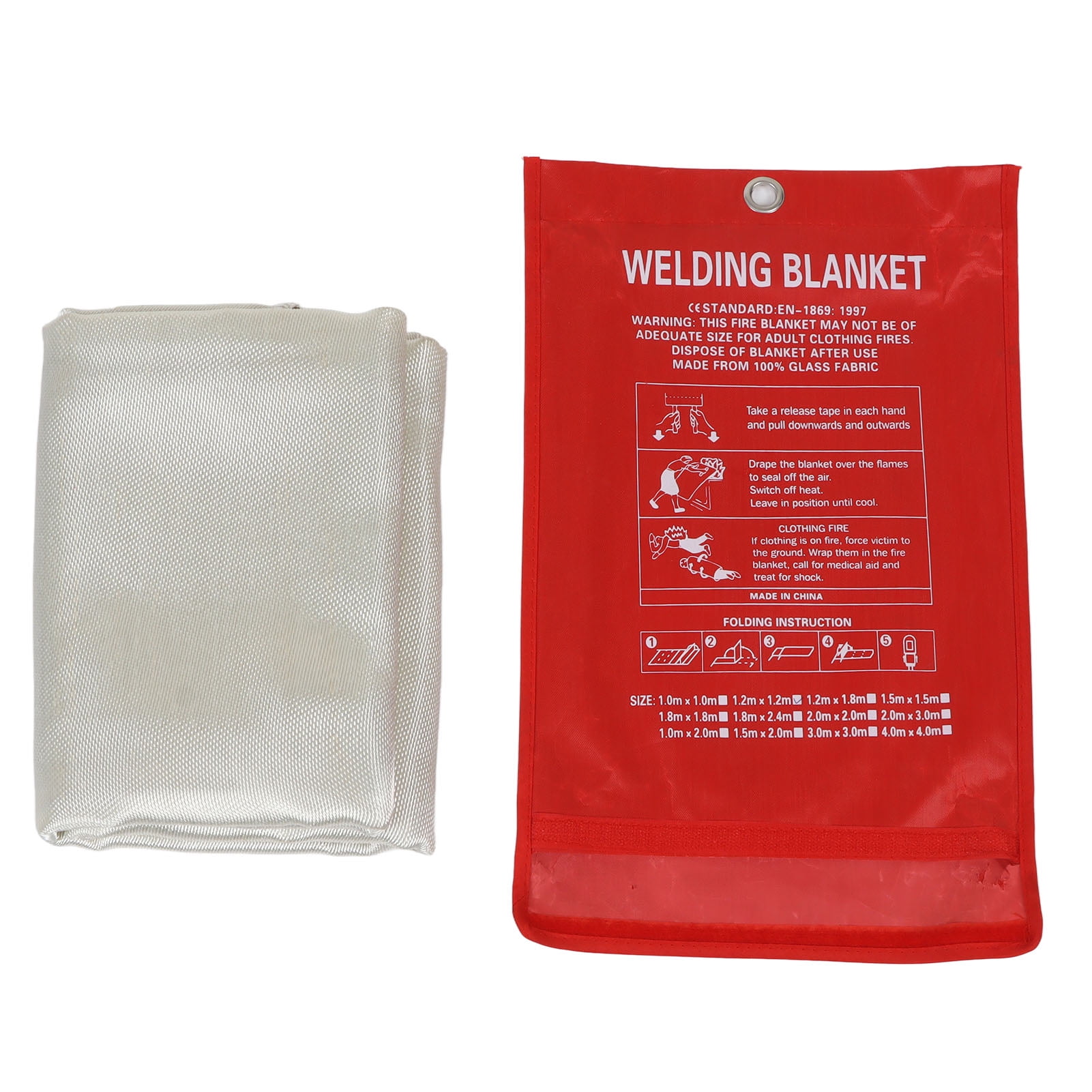 Fire Blanket Protective High Temperature Resistant Flame Retardant Blanket For Kitchen