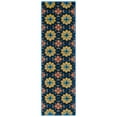 thumbnail image 5 of SAFAVIEH Four Seasons Carleen Floral Area Rug, Black/Blue, 2'6" x 4', 5 of 9