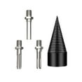 thumbnail image 2 of Fzaqwen Log Splitter Drill Detachable Simple Splitting Tools 3 Handles Firewood Splitter Diameter 32mm, 2 of 9