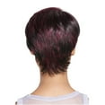 thumbnail image 2 of Short Straight Burgundy Bob Wig For Women, 2 of 4