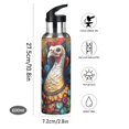 thumbnail image 5 of ALAZA Bohemia Turkey Water Bottle Insulated Flask Stainless Steel Straw Lid 20 oz, 5 of 6
