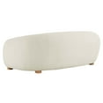 thumbnail image 6 of Sofa, Ivory White, Fabric, Modern Contemporary French Country, Living Lounge Cafe Room Hotel Lobby Hospitality, 6 of 8