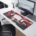 thumbnail image 2 of Riverside Full Moon Desk Mat - 31.5 x 11.8 in, Japanese Inspired, Stylish Large Black Gaming Mousepad, Extended XXL Keyboard Pad for Office and Gaming, Excellent Computer Mouse & Keyboard Mat, 2 of 7