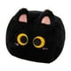 thumbnail image 1 of Peluche de gato para decoración del hogar, juguete suave para niños, niñas y niños. Negro M, 1 of 9
