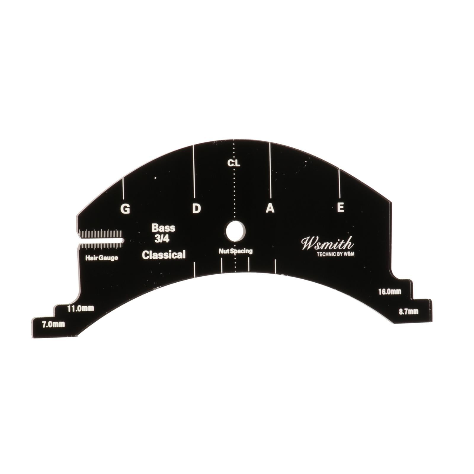4/4 Violin Bridge Fingerboard Template Reference for Violin Accessories ...
