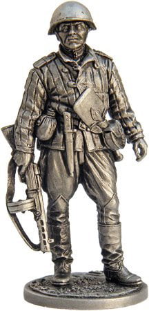 WWII — USSR Sergeant of infantry Red Army 1943-1945 — 54 mm Lead Figure 