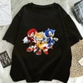 thumbnail image 2 of Camiseta Sonics para hombre, camiseta de manga corta para adulto, Top moderno y cómodo, camiseta con estampado gráfico de película de Anime, Top de moda Y2K para regalo de fiesta, 2 of 4