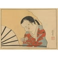 thumbnail image 3 of Sakai Hōitsu 18x14 Black Modern Framed Museum Art Print Titled - Sakai Hoitsu Gajo, Pl.24 (1800-1912), 3 of 5