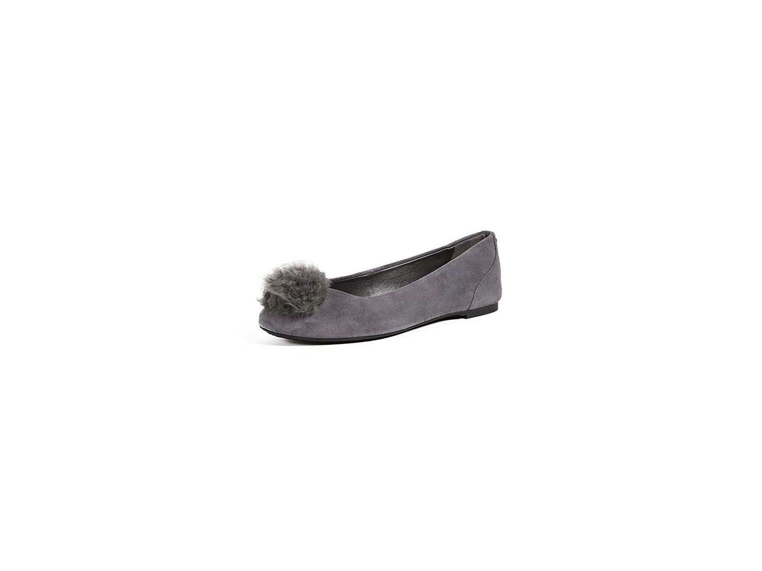 remi fur and suede sandal