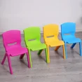 thumbnail image 5 of TOTAL Kids Chairs Set includes 4 enlarged plastic toddler chairs, Suitable for home, kindergarten, preschool, daycare, and playrooms，Great gift for Children's Day, 5 of 5