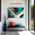 thumbnail image 3 of Cuadro Decorativo Canvas Abstracto Elegancia Fluida 90x60 Canvas Revolution, 3 of 3