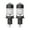 2pcs, variant on H4 LED Headlights 38000LM 6000K White High Low Beam Fog Lights Error Free