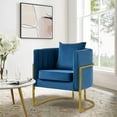 thumbnail image 2 of Marquet Upholstered Barrel Chair, 2 of 6