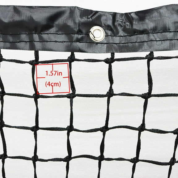 TECHTONGDA 42ft (12.8M X 108cm) Tennis Net Tennis & Racquet Sports Drop Tennis Net Court Supply