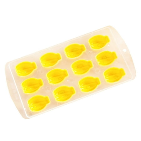 

Plastic TPR Ice Cube Tray Freeze Mould Bar Jelly Pudding Mold Cute Shape Random Color - Type 1