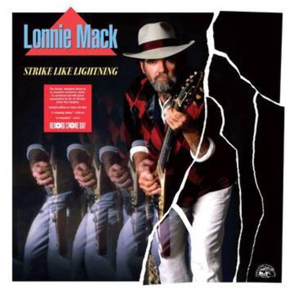 Lonnie Mack – Strike Like Lightning LP with Stevie Ray Vaughan