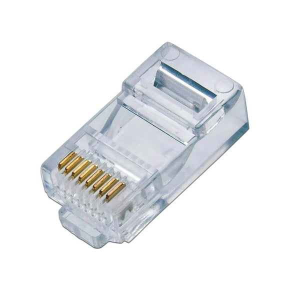 Bote 100 conectores RJ45 Qian Cat5/5e