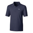 thumbnail image 2 of Men's Cutter & Buck  Navy Lehigh Valley IronPigs Big & Tall Forge Pencil Stripe Stretch Polo, 2 of 3