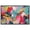 Black Frame, variant on Sublime Fusion Layers II Canvas Maximalist Abstract by Art Remedy, White Frame, 30" x 20"