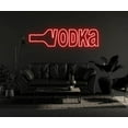 thumbnail image 3 of Glowneon Vodka Neon Sign, Vodka Cocktails Bar Wall Led Lights Decor, 3 of 4