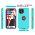 thumbnail image 3 of iPhone 12 Cases, Sturdy Phone Case for iPhone 12 Pro 6.1", Tekcoo Full-Body Shockproof Protection Heavy Duty Armor Hard Plastic & Shock Absorption Rubber Rugged Bumper 3-in-1 Case Cover, 3 of 8