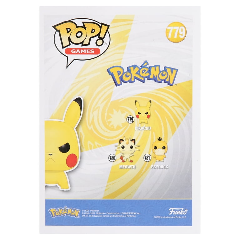Funko POP Pop! Games: Pokemon - Pikachu (Attack Stance) Collectible Vinyl  Figure, Multicolor, One Size