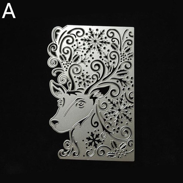 Diy Paper Metal Cutting Dies Christmas Tree Edge Scrapbook Embossing Craft Sale G4a4