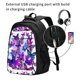 thumbnail image 2 of Easygdp Flying Butterflies Mochila para Laptop de Viaje con Puerto USB, Mochila para Laptop con Puerto de Carga USB para Mujeres y Hombres, 2 of 7