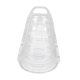 thumbnail image 4 of Macaron Torre Soporte con Estructura de Seis Capas Bandeja Redonda para Macarones Soporte Transparente para Mostrar Tartas Porta Cupcakes de PET para, 4 of 9