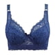 thumbnail image 1 of Ropa interior fina de copa completa, sujetador pequeño de talla grande, sujetador de encaje ajustable sin aros para mujer, cubierta de pecho, sujetadores de encaje de talla grande Deng Xun unisex, 1 of 2