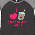 thumbnail image 4 of Inktastic I love chocolate milk Women's Plus Size T-Shirt, 4 of 5